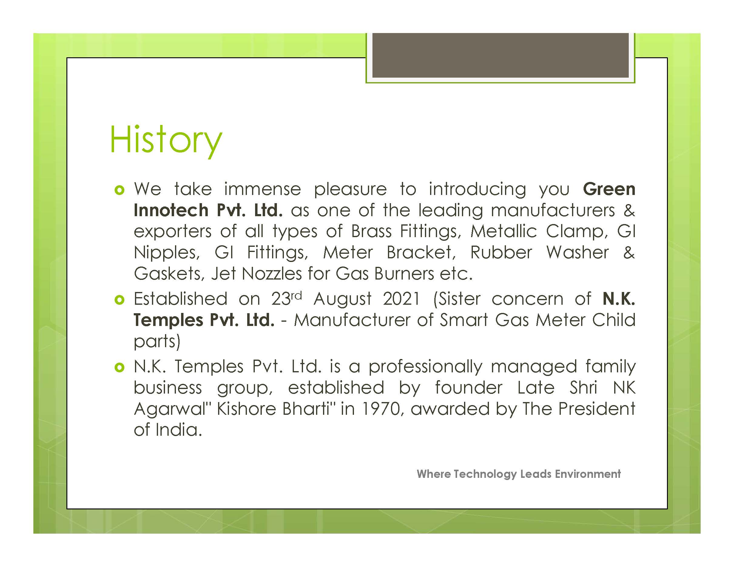Green Innotech Pvt. Ltd.
